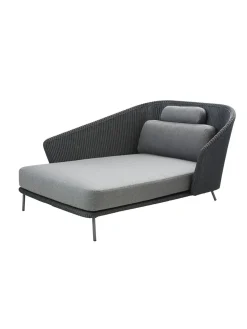 Mega Daybed, højre, inkl. hyndesæt fra<Cane-line Sale