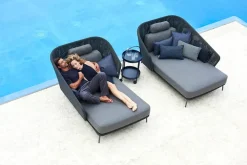 Mega Daybed, venstre, inkl. hyndesæt fra<Cane-line New