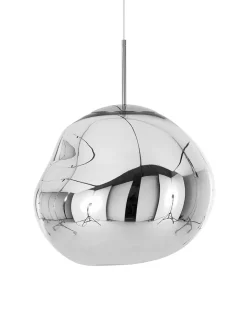 Melt Pendant Silver, 50 cm fra<Tom Dixon