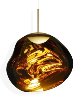 Melt Pendant Silver, 50 cm fra<Tom Dixon