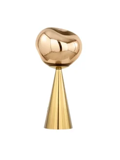 Melt Portable Bordlampe, gold fra<Tom Dixon Hot