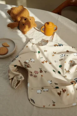 Merle spiseforklæde, Farm/Sandy fra<Liewood Hot