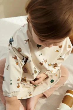 Merle spiseforklæde, Farm/Sandy fra<Liewood Hot