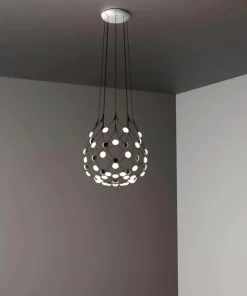 Mesh LED pendel Ø80 fra<Luceplan Hot