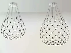 Mesh LED pendel Ø80 fra<Luceplan Hot