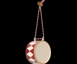 Metal ornament, Nisse med Stearinlys fra<Maileg Discount