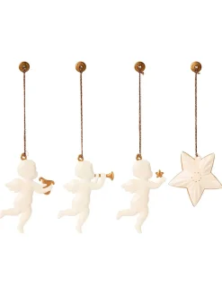 Metalophæng sæt, O Holy Night fra<Maileg Outlet