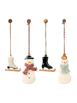 Metalophæng sæt, winter wonderland fra<Maileg Clearance