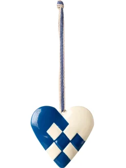 Metalophæng Stort Hjerte, dark blue fra<Maileg Discount