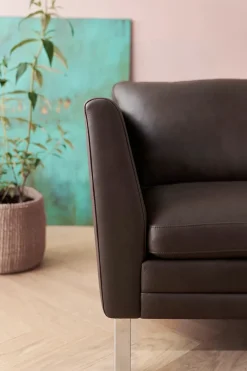 MH2301 Sofa, gefion læder fra<Mogens Hansen Best