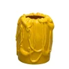 Michael Kvium Jam Vase, empire yellow fra<raawii
