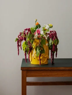 Michael Kvium Jam Vase, pale green fra<raawii Sale