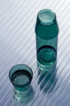 Milk, set of 1 carafe + 2 glasses, clear fra<Nine Outlet