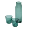 Milk, set of 1 carafe + 2 glasses, aqua fra<Nine Discount