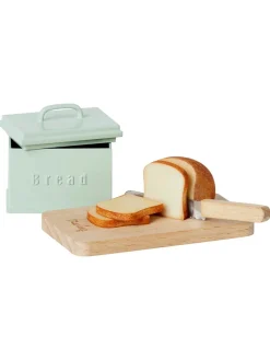 Miniature brødboks med tilbehør fra<Maileg Clearance