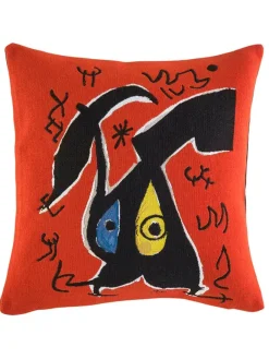 Miro Femme Oiseaux vævet pude fra<Poulin Design New