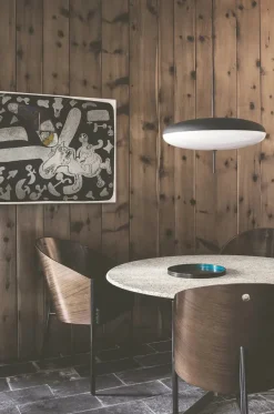 Model 2065 Pendel, sorte overskærme med sort ledning fra<Astep Hot