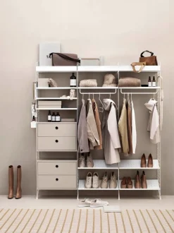 Modul m. To Skuffer, B58 fra String<String Furniture Best