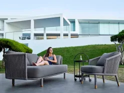 Moments 3 pers. Sofa inkl. hynder fra<Cane-line Discount