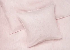Monochrome Lines Sengetøj, rosa/hvid fra<Juna Online