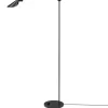 MS011 Gulvlampe, sort PVD fra<Fritz Hansen New
