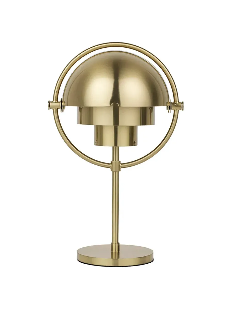 Multi-Lite Portable Bordlampe, krom/hvid fra<GUBI