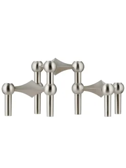 Nagel Lysestage, bronzeret messing fra<STOFF Nagel New