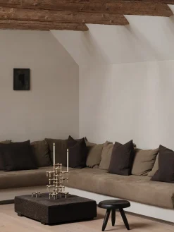 Nagel Lysestage, bronzeret messing fra<STOFF Nagel New