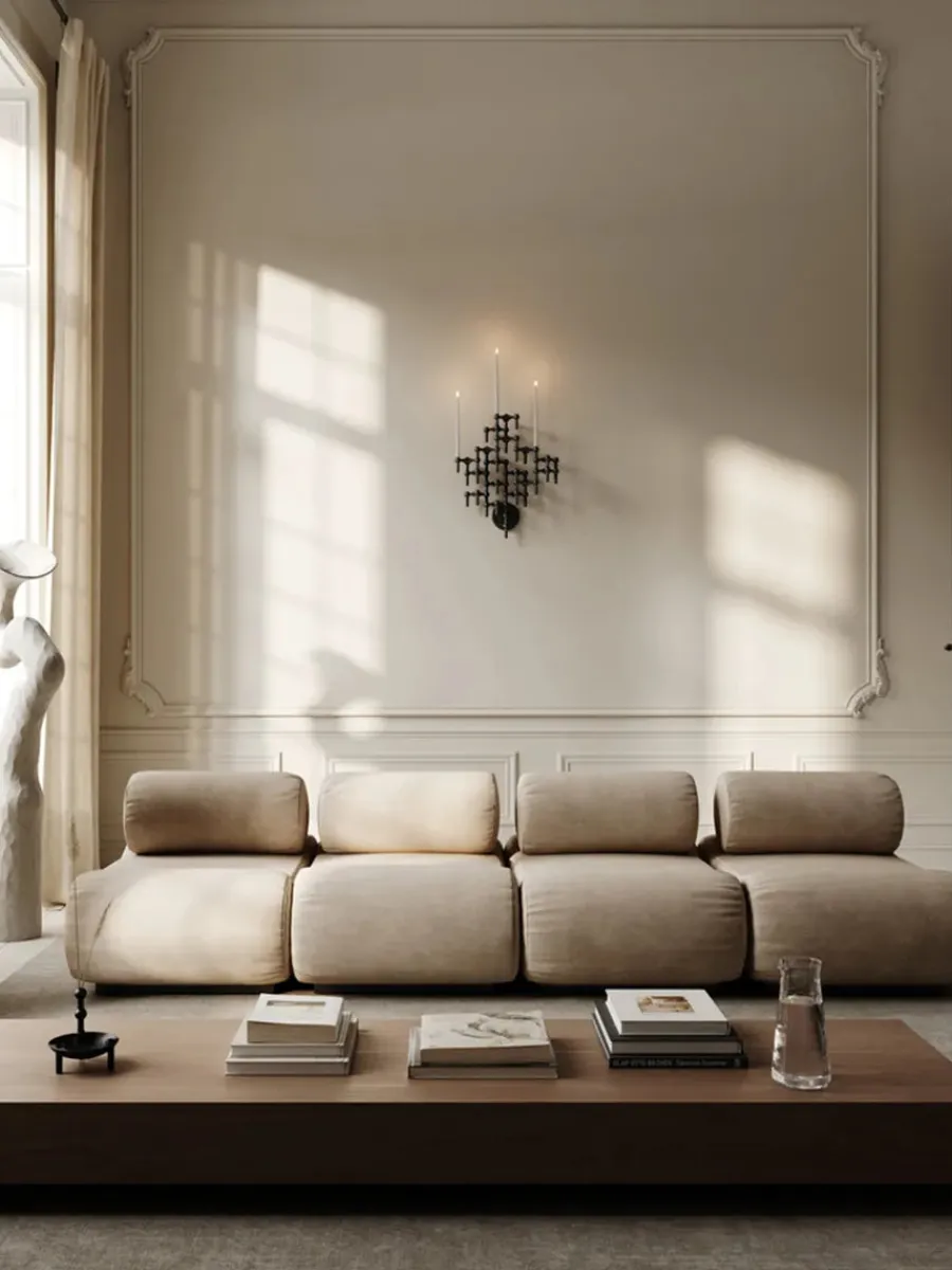 Nagel Lysestage, bronzeret messing fra<STOFF Nagel New