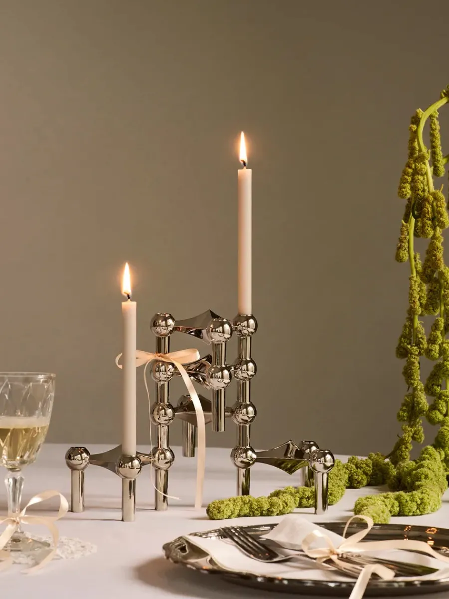 Nagel Lysestage, rosa guld fra<STOFF Nagel Discount