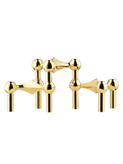 Nagel Lysestage, rosa guld fra<STOFF Nagel Discount