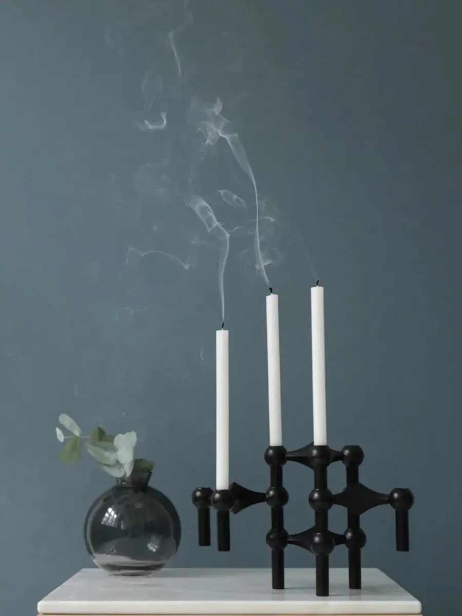 Nagel Lysestage, rosa guld fra<STOFF Nagel Discount