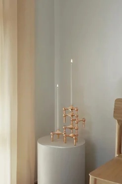 Nagel Lysestage, sort fra<STOFF Nagel New