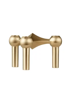 Nagel Lysestage, sort krom fra<STOFF Nagel Best