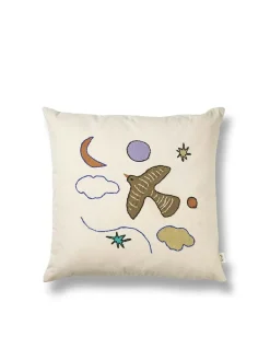 Naive Cushion, bird fra<Ferm Living Outlet