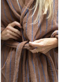 Naram badekåbe, Camel & Ultramarine fra<Bongusta