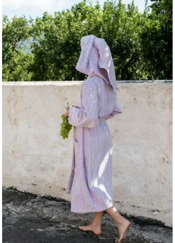 Naram badekåbe, Camel & Ultramarine fra<Bongusta