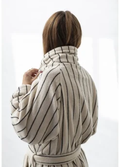 Naram badekåbe, Pure White & Grass fra<Bongusta Outlet