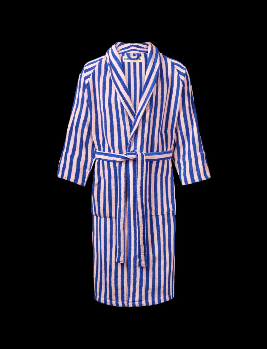 Naram badekåbe, Pure White & Grass fra<Bongusta Outlet