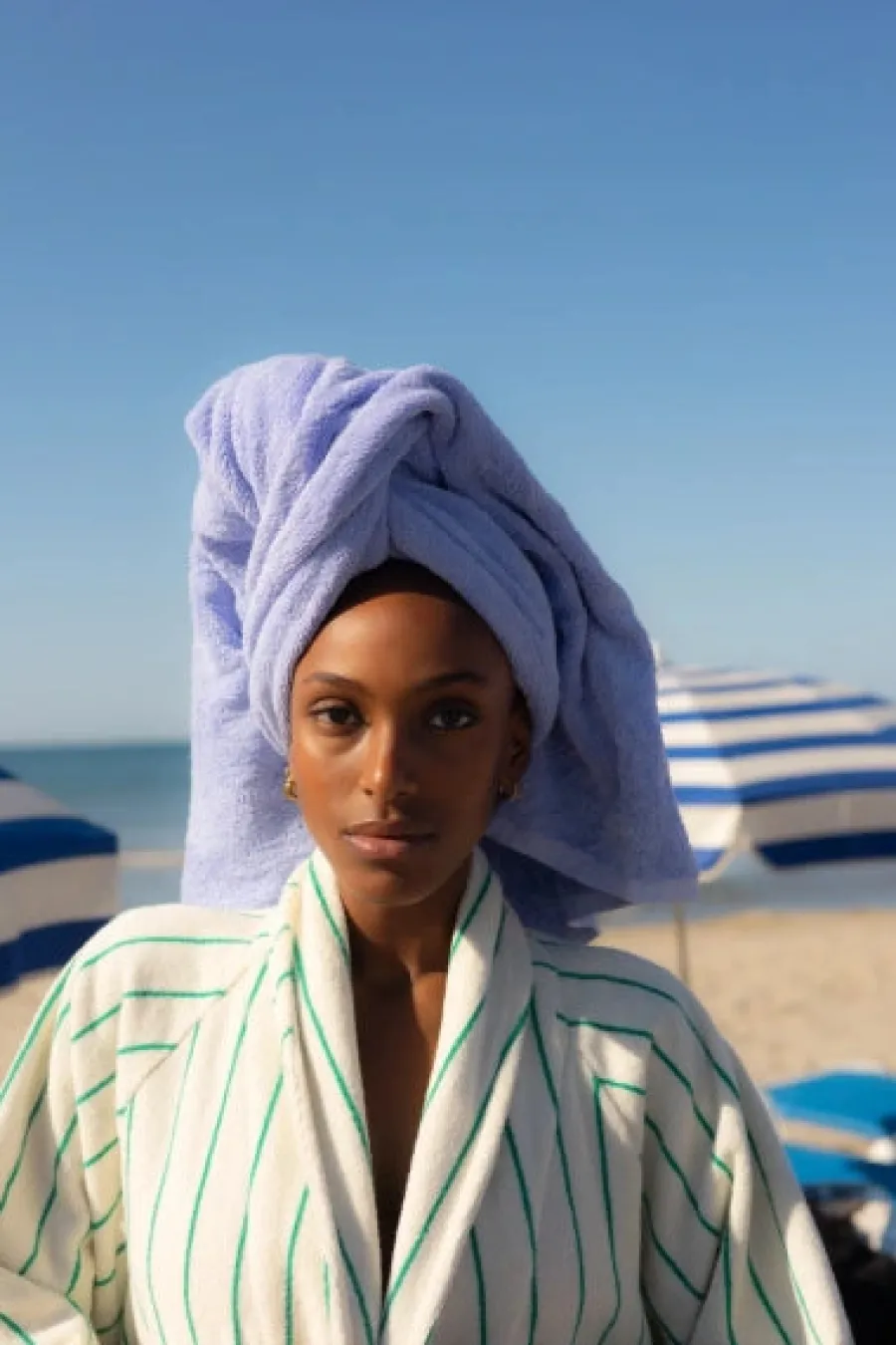 Naram badekåbe, Tropical & Creme fra<Bongusta New