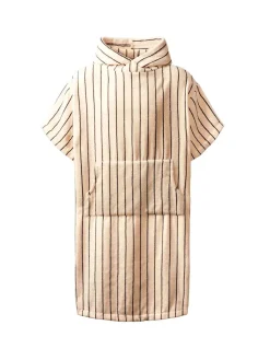 Naram Hoodie, camel & ultramarine fra<Bongusta Sale