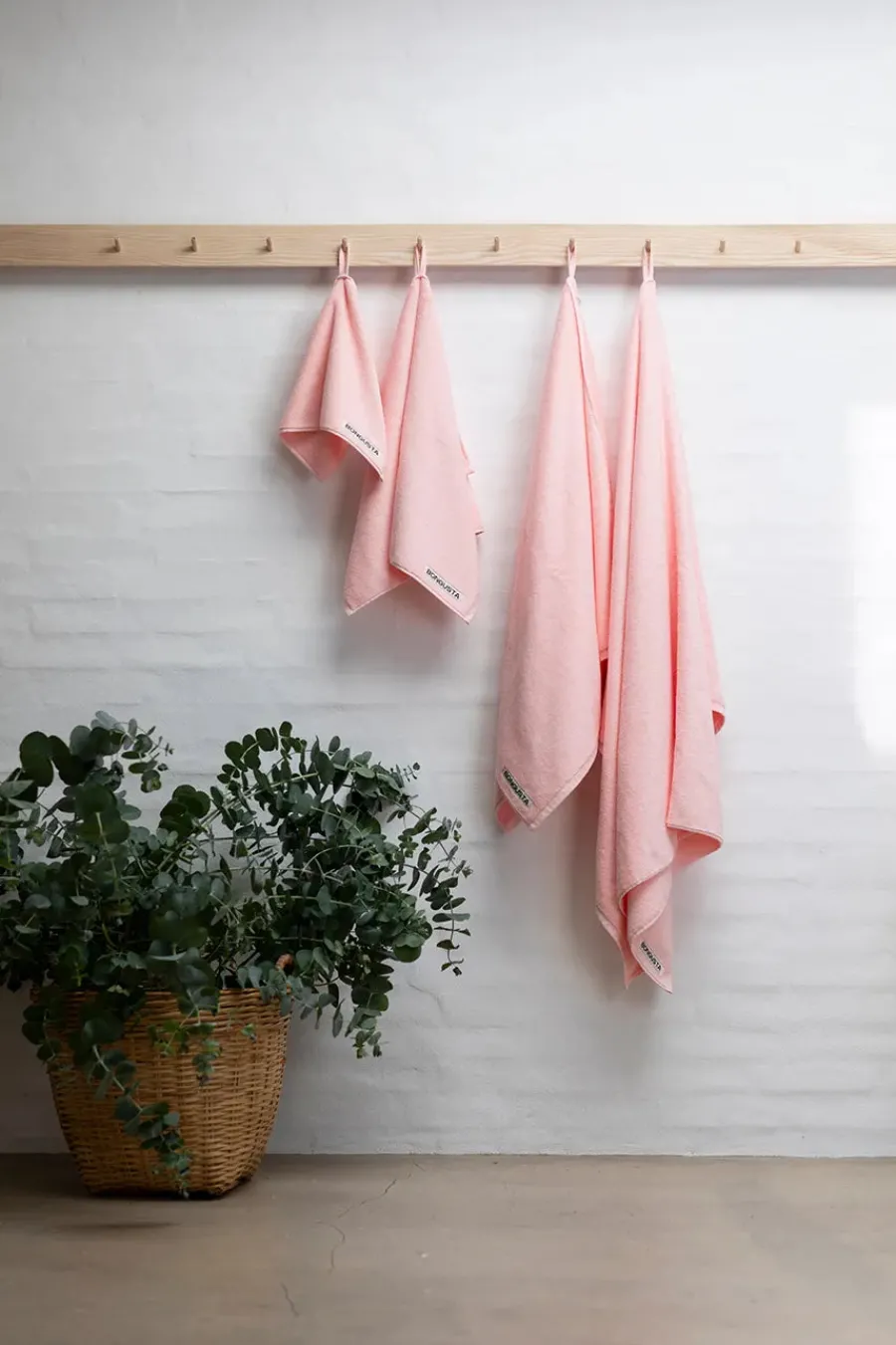 Naram towel - Baby pink & Ski patrol fra<Bongusta
