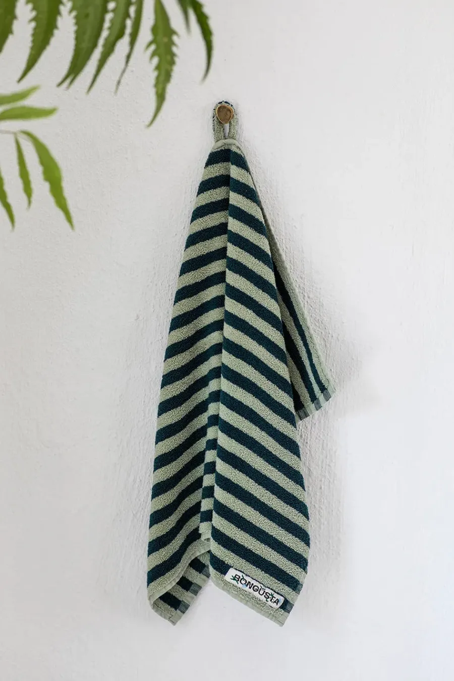 Naram towel - Lavender Blue fra<Bongusta Outlet