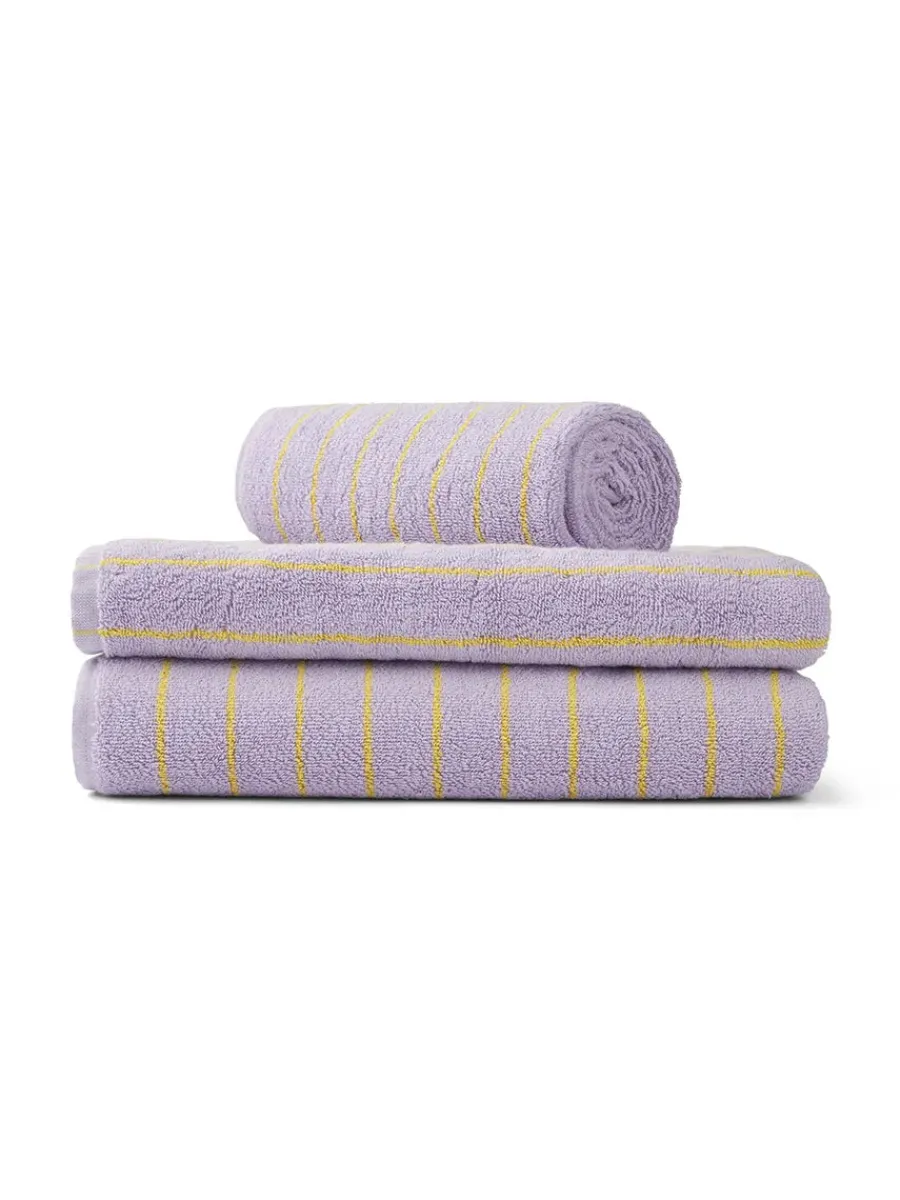 Naram towel - Soft Fuchsia fra<Bongusta Outlet
