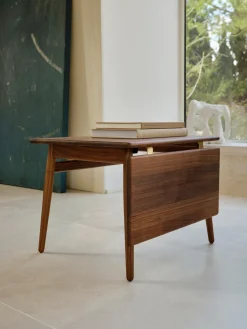 ND55 sofabord, valnød olie af Nanna Ditzel<Carl Hansen & Søn