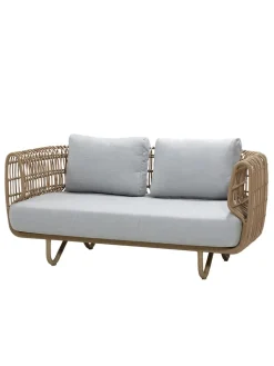 Nest 2-Personers Loungesofa, outdoor fra<Cane-line Hot