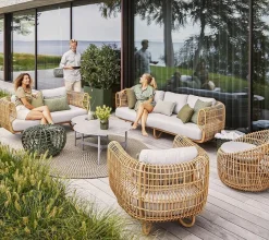Nest 2-Personers Loungesofa, outdoor fra<Cane-line Hot