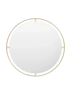 Nimbus Mirror Ø110, brass fra<Audo Copenhagen Discount