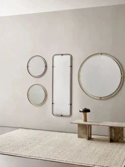 Nimbus Mirror Ø110, brass fra<Audo Copenhagen Discount
