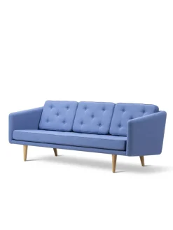 No. 1 Sofa 3-personer, re-wool af Børge Mogensen<Fredericia Furniture Discount